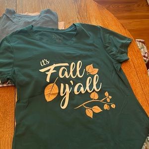 Graphic tshirts set of 4